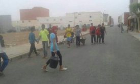 “تمحروشت” تقوم بحملة نظافة بحي المحيط