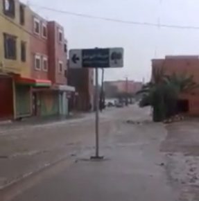 السيول في شوارع كليمم