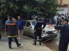 بسبب السرعة و التهور حادثة سير خطيرة بكلميم+ صور