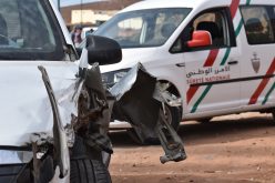 سيدي افني: اصطدام سيارة بشاحنة قرب الملعب البلدي