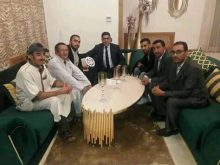 مصطفى مشارك يستقبل جمعية نادي تامونت امجاض لكرة القدم