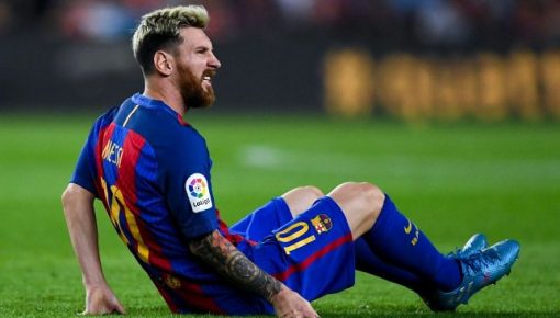 ميسي خارج حسابات برشلونة في الكلاسيكو الاسباني