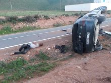 بسبب السرعة حادثة سير مروعة قرب الكزيرة