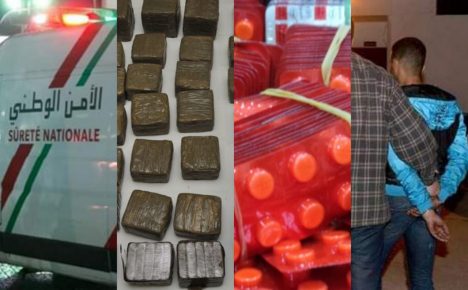 الشيرا، القرقوبي… تفاصيل اعتقال متاجرين بها بسيدي إفني