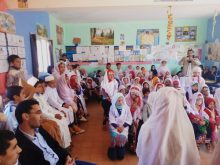 مدرسة تزمورت بجماعة انفك تحتفل بنهاية الاسدوس الاول من الموسم الدراسي ….