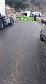 حادثة سير تسبب في إغلاق الطريق بين كلميم و الأخصاص