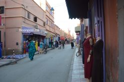 “شارع موريتان”بكلميم…سوق الشاي والملاحف وملتقى الحضارات