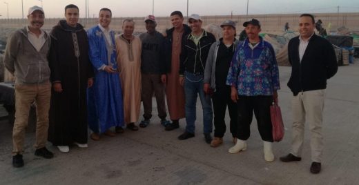 البرلماني بيتاس يلتقي مهنيي الصيد التقليدي بسيدي افني