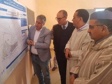 سيدي افني:انطلاق اشغال بناء ثانوية تأهيلية جديدة