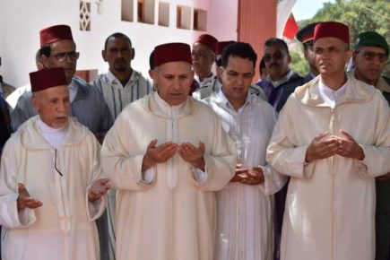 الموسم الديني للولي الصالح سيدي زكري :افتتاح اول صلاة جمعة