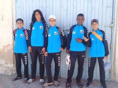 خمسة من ابناء سيدي افني في المنتخب الوطني لكرة اليد