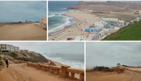 نصف قرن وإفني بلا مداخل محترمة للشاطئ!!