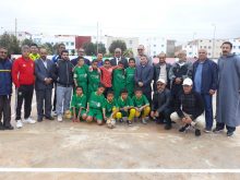 مدرسة النهضة تفوز بالنسخة الأولى لكأس دوري الذكرى الخمسين لاسترجاع مدينة سيدي افني.