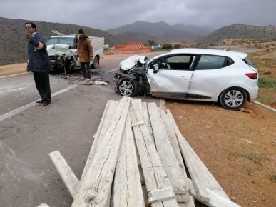 ميرلفت : حادثة سير بين أربعاء الساحل وكريزيم