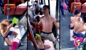 أمن إنزكان يتفاعل مع واقعة استحمام شابين داخل حافلة