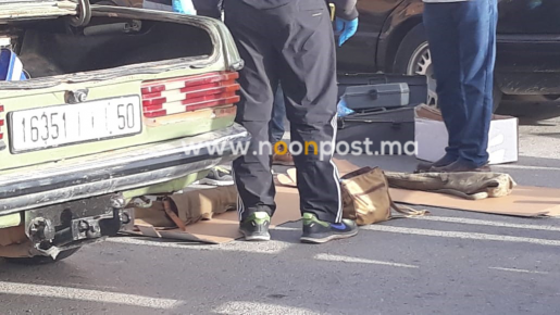 اسلحة نارية في محطة كلميم