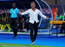 Soccer Football - Africa Cup of Nations 2019 - Round of 16 - Morocco v Benin - Al Salam Stadium, Cairo, Egypt - July 5, 2019 Morocco coach Herve Renard REUTERS/Mohamed Abd El Ghany