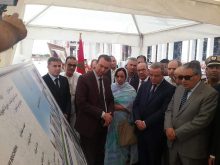 وزير العدل يتفقد أعمال التأهيل في محكمة الاستئناف ويزور المحكمة الابتدائية .