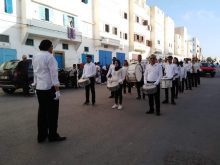 الفرقة النحاسية لسيدي افني أجمل فقرات كرنفال الصبار