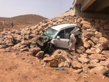 مندوب الصحة ينجو باعجوبة في حادثة سير بين طانطان وكلميم