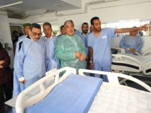 كلميم :إعطاء انطلاقة وحدة الانعاش بالمستشفى الجهوي بكليميم من طرف والي جهة كليميم وادنون .