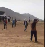 فاصك:معتصمون يطالبون بالتشغيل في مشروع السد