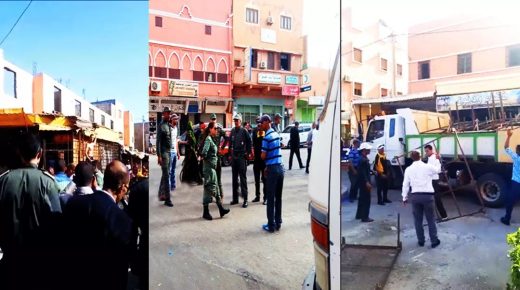 كلميم:السلطات تباشر حملة واسعة لتحرير الملك العمومي