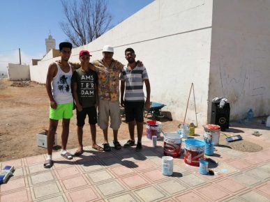 سيدي افني:شباب حي الناتبوس ينظمون حملة نظافة بمجهودات فردية