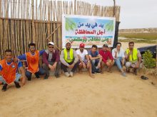 كلميم:حملة نظافة بشاطئ بوطلحة