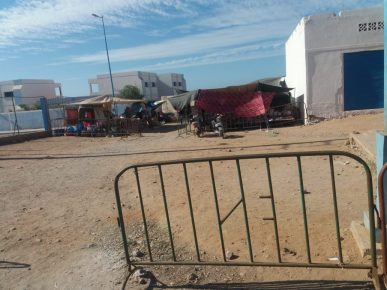 سيدي افني :السلطات تشرع في تنظيم سوق الاثنين بحي لالة مريم