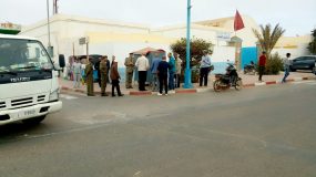 بداية حملة تحرير الملك العمومي بسيدي افني