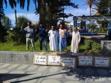 سيدي افني:للشهر الثاني عشر معتصم أعوان مدرسة الفتح للتعليم العتيق