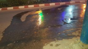 تسرب مياه الصرف الصحي تظهر رداءة البنية التحتية لمدينة كلميم