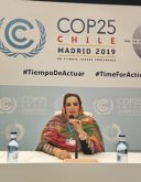 فاعلة صحراوية تنظم ندوة دولية على هامش مؤتمر ( كوب 25 ) .