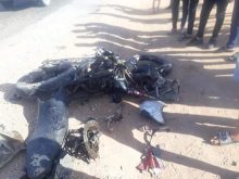 مصرع طالب دهسته شاحنة لنقل الرمال بطريق إفني بكلميم.