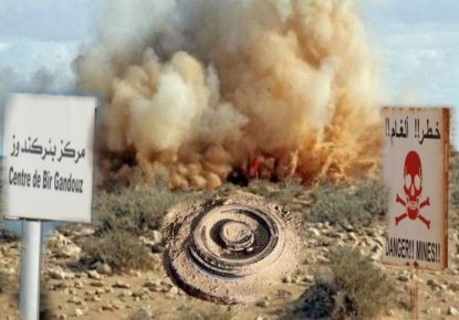 إصابة موريتانيين إثر انفجار لغم أرضي نواحي الداخلة