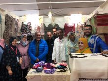 فبيان يزور تعاونيات سيدي افني المشاركة بمراكش