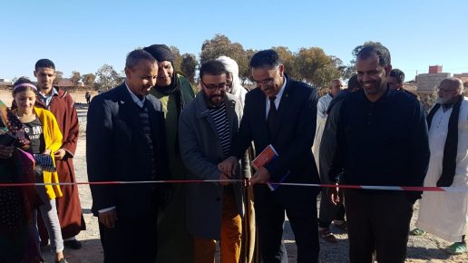 جمعية نحن متضامنون تجهز مؤسسة إبتدائية بمرافق مهمة