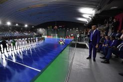 إفتتاح كأس أمم إفريقيا لكرة القدم داخل القاعة بالعيون