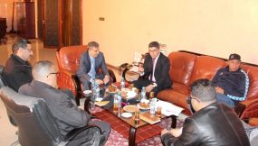 إجتماع لمناقشة تسليم ملاعب رياضية المنجزة من طرف بلدية كلميم.