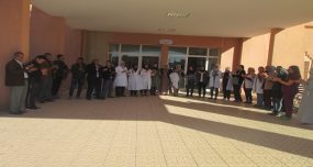 زاكورة..الاطر الطبية تحتج تضامنا مع الممرضة “رضوى لعلو” ضحية حادثة سير