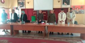 ابراهيم ايوب رئيسا لهيئة الشباب الملكي الشريف بسيدي افني