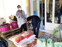 المجتمع الوادنوني يقوم بحملة تضامنية مع الأسر الهشة بجهة كلميم.