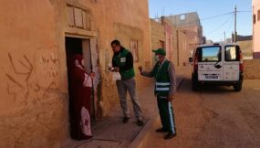 بعد الحجر الصحي.. أيادي الخير تصل مسني وطريحي الفراش بآسا الزاك