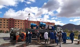 مصالح ولائية كلميم تعقيم أحياء المدينة