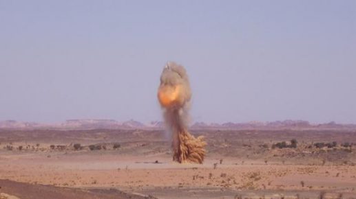 انفجار لغم بنواحي طانطان