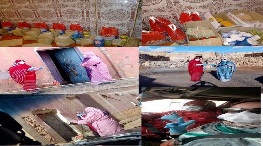جمعية الفردوس للمساعدة الاجتماعية والتنموية تقدم مساعدات إنسانية بإقليم كلميم