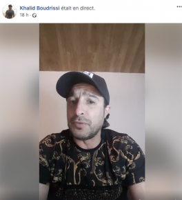 خالد البودريسي مهاجر يمنح الابتسامة لسكان سيدي افني من المانيا