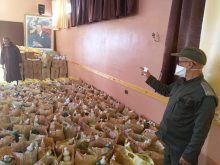 توزيع المواد الغذائية على ساكنة جماعة أباينوا