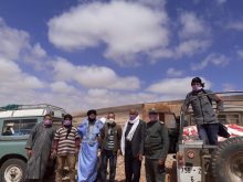 توزيع القفف على ساكنة جماعة راس امليل